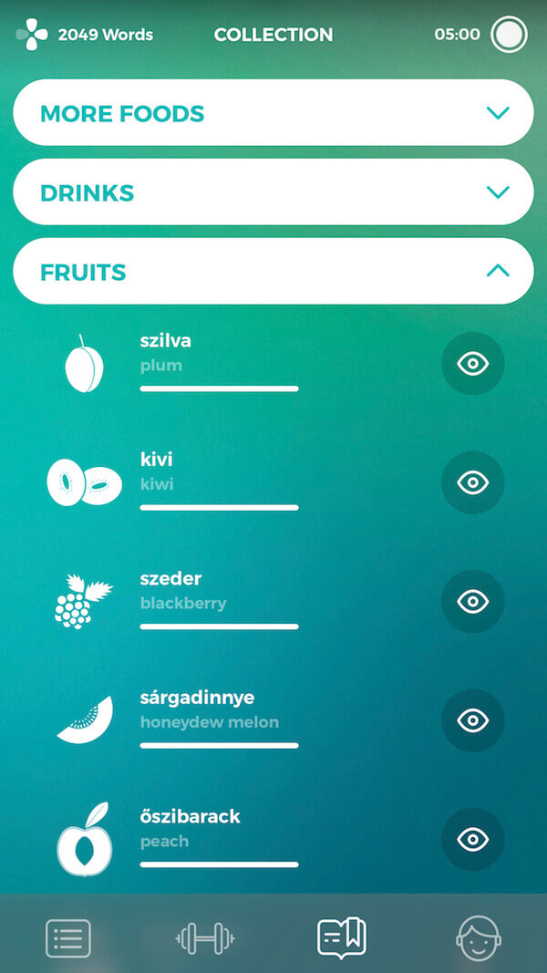 Learn Hungarian with Drops