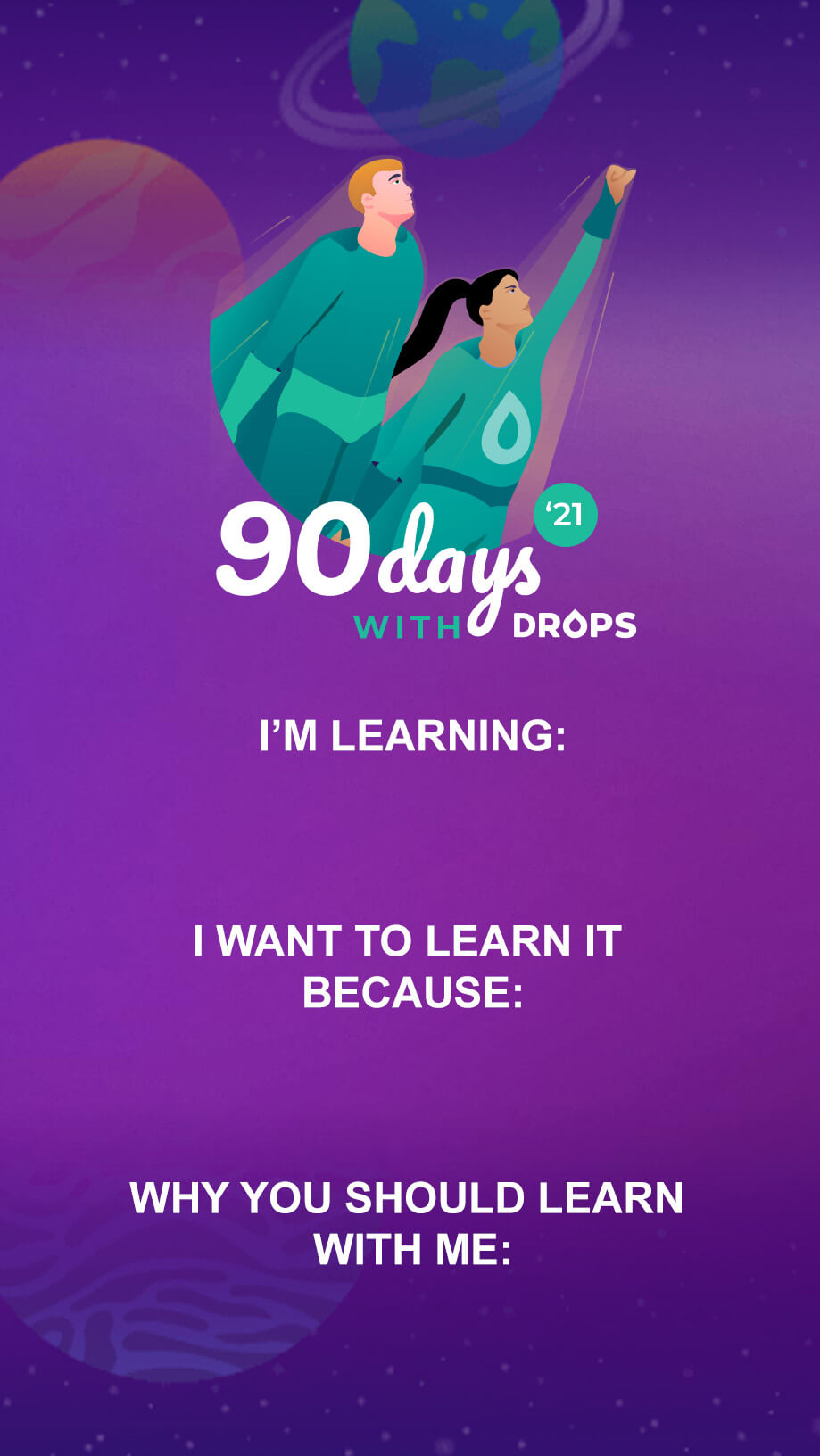 90 Days with Drops