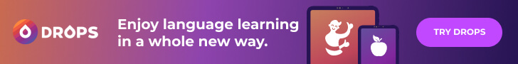 Learn a new language with Drops