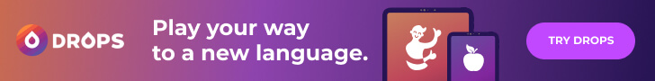 Learn a new language with Drops